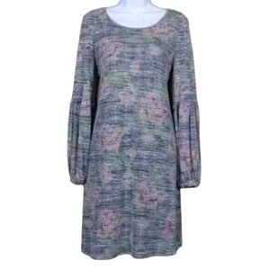 Cupio Floral Long Sleeve Dress Size M NEW